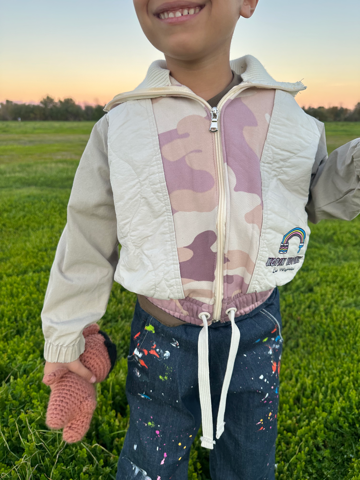 Blush camouflage Jacket