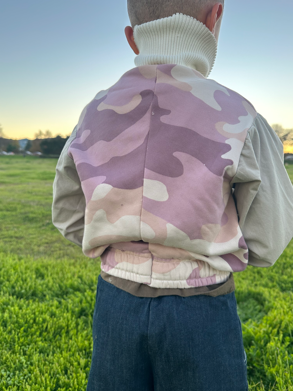 Blush camouflage Jacket