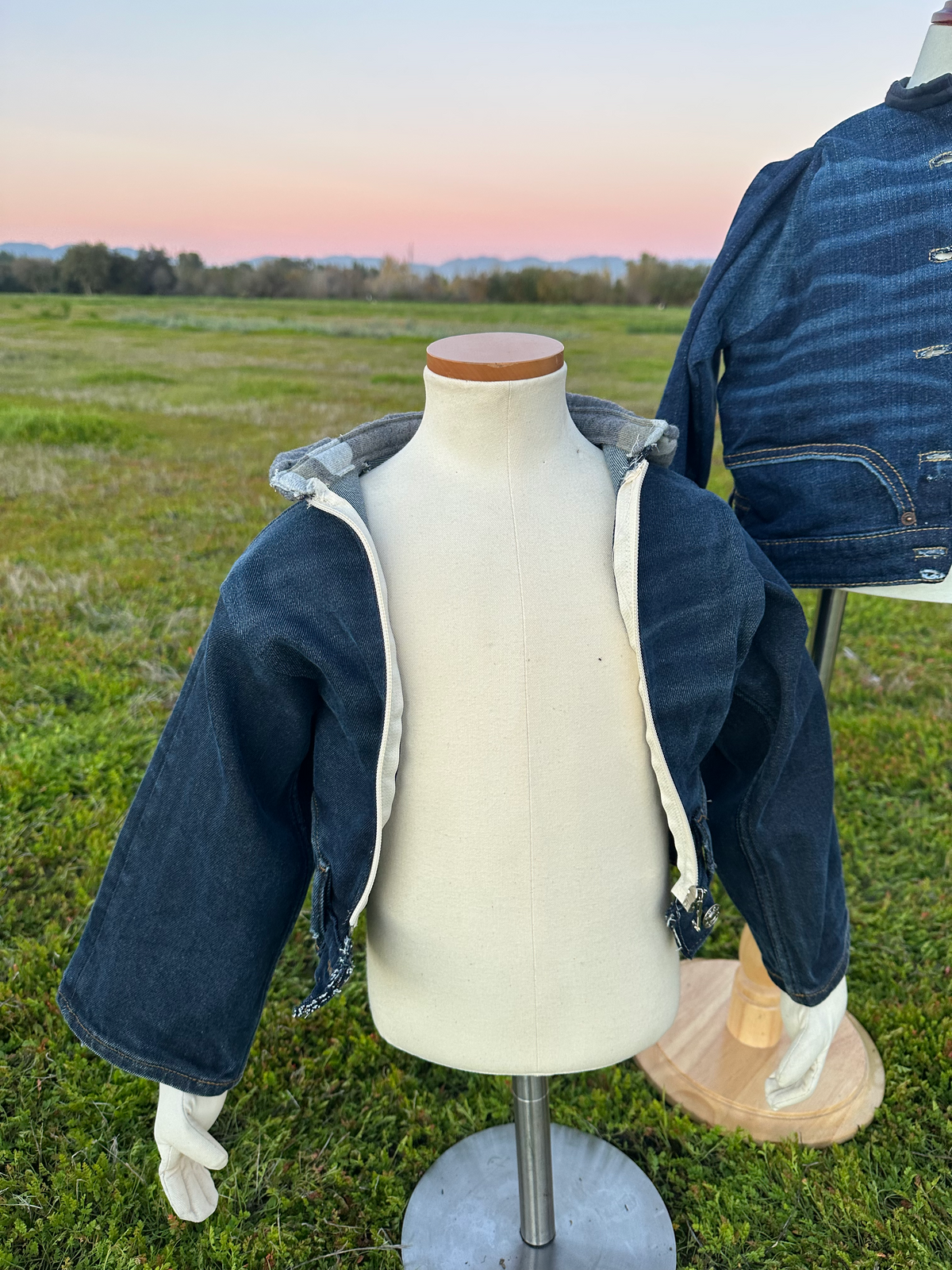 Deep indigo denim jacket