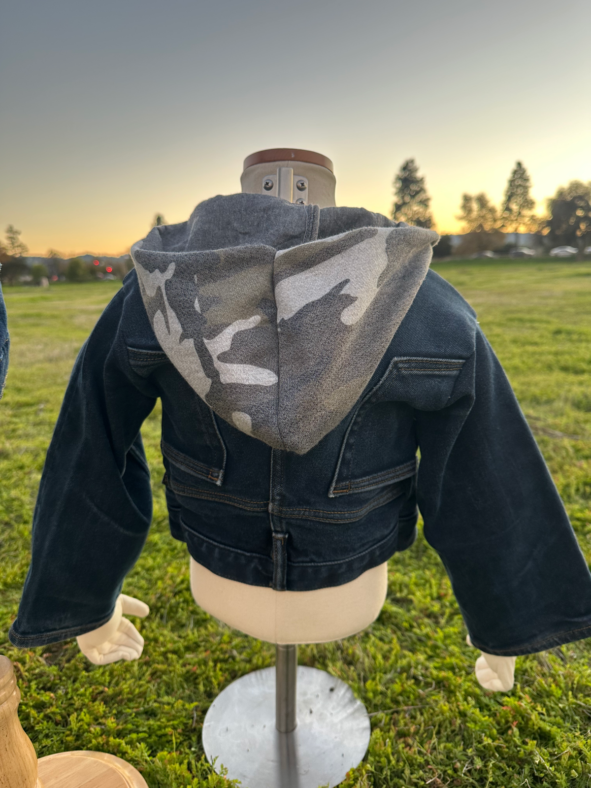 Deep indigo denim jacket